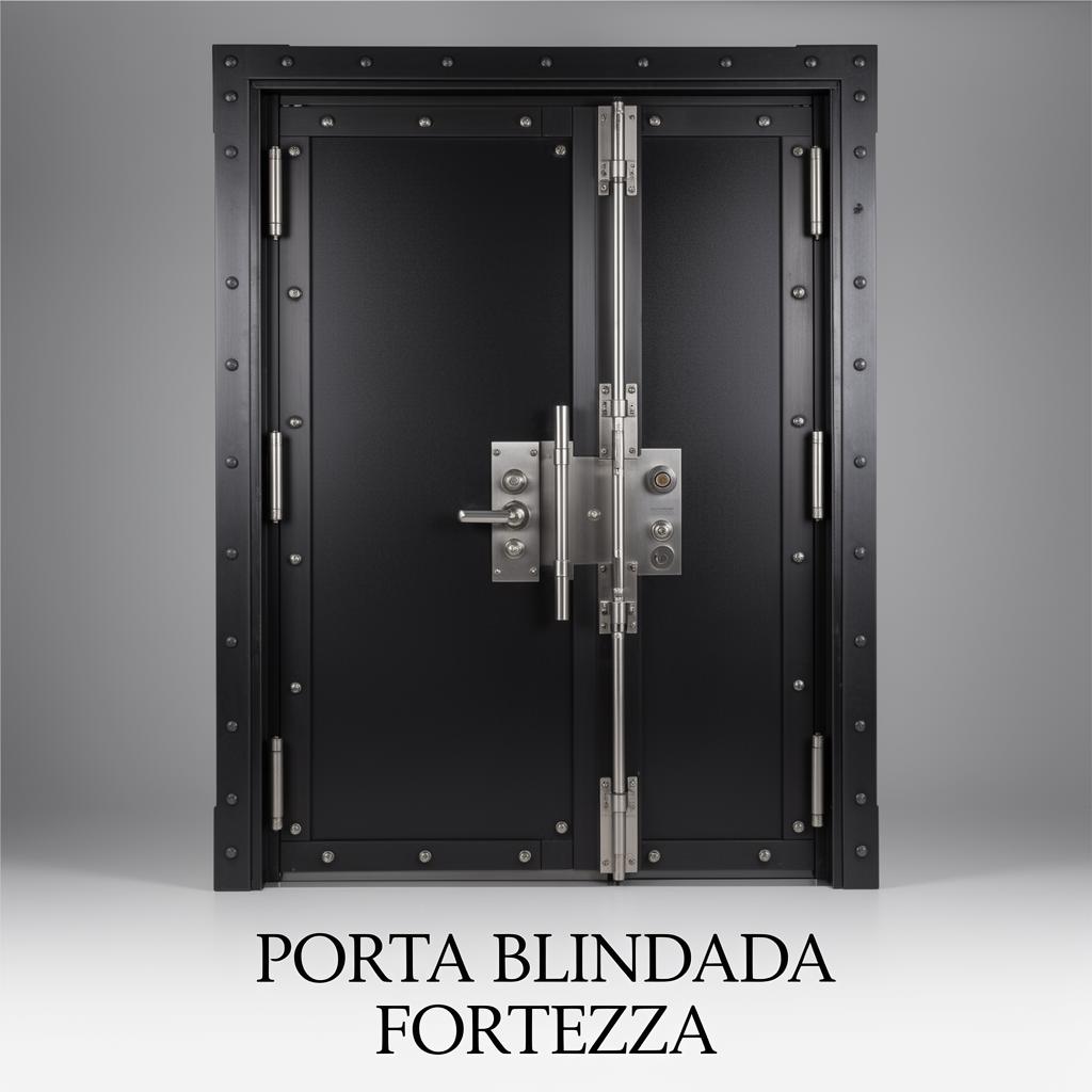 Porta Blindada Fortezza - porta blindada residencial Engeblind