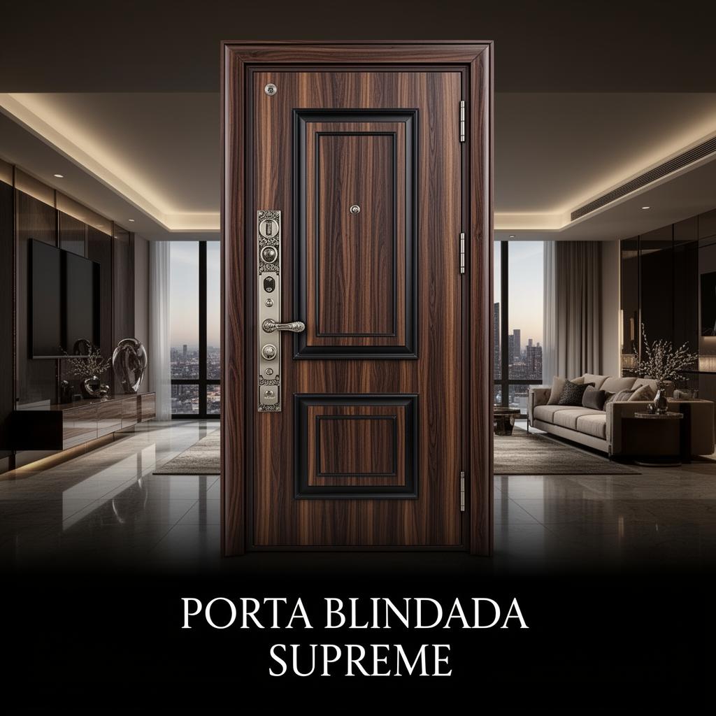 Porta Blindada Supreme - porta blindada residencial Engeblind